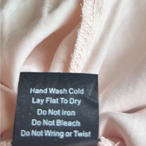 POL Peach Pink Tencel Rayon High Rise Joggers Pants Size Large - Picture 4 of 10